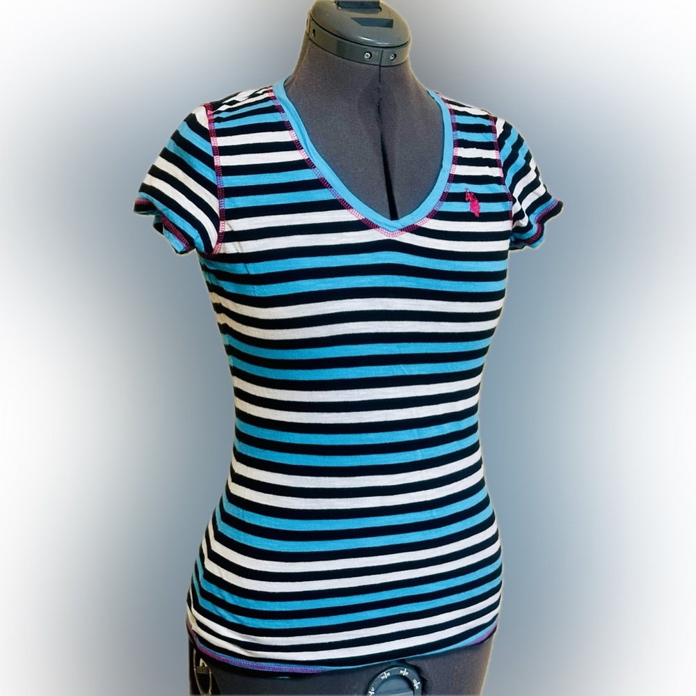 🏆3/$20 Striped V-Neck Women’s Top